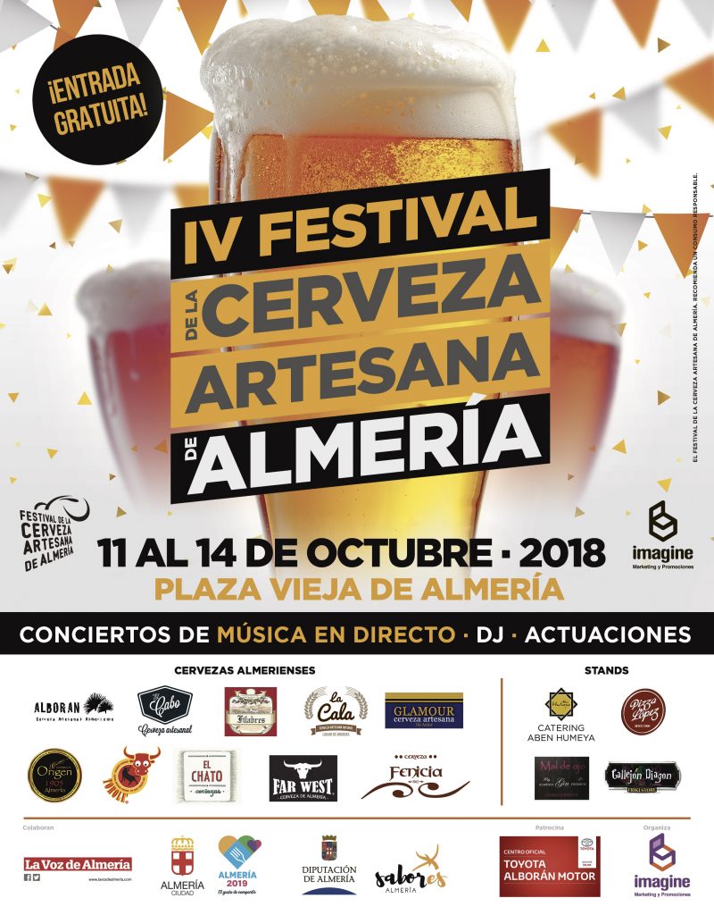 Cartel IV Festival de la Cerveza Artesana 