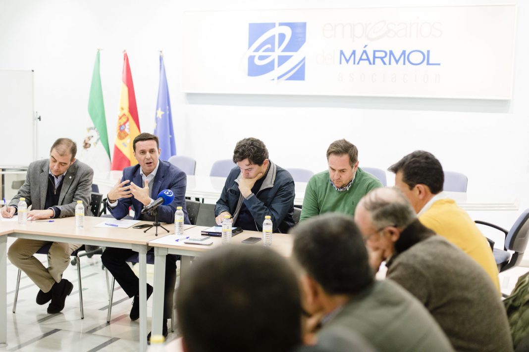 Reunión Asociación Empresarios del Mármol - Diputación Almería