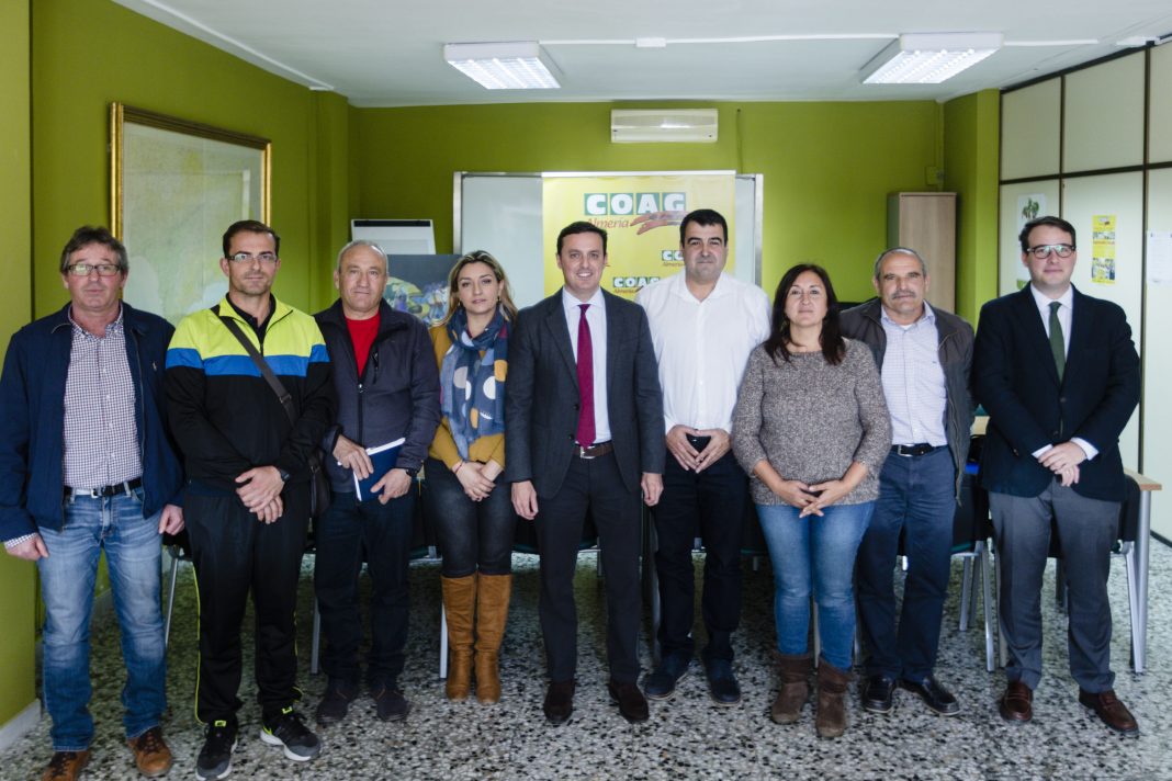 Reunión presidente COAG - Diputación Almería