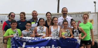 El Circuito Provincial de Tenis Playa arranca este domingo en Vera