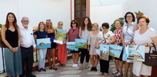 Taller de pintura Carmen de Burgos en Canjáyar - Diputación Almería