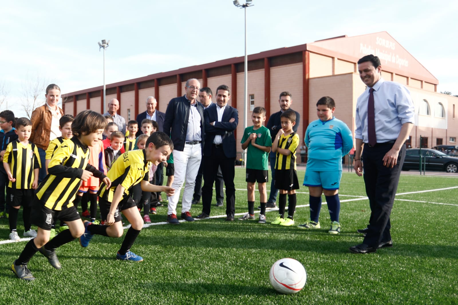 Inauguración Campo de Fútbol-7 de Sorbas - Diputación Almería