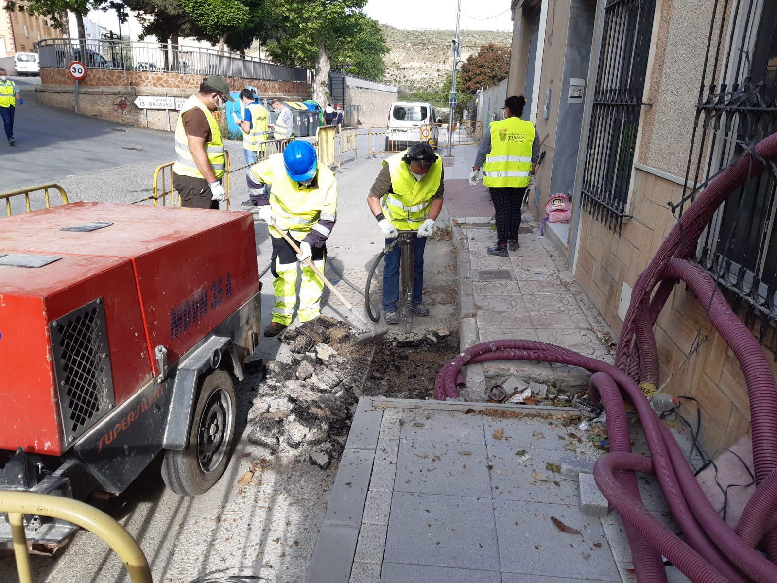 Obras PFEA mayo - Diputación Almería