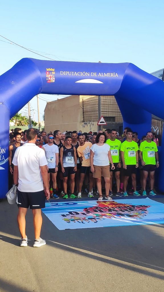 Balanegra reúne a más de 220 deportistas en la última cita de agosto con las Carreras Populares