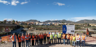Diputación inicia en Olula del Río las obras de reparación de daños por DANA en el Almanzora