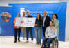 Diputación acoge la entrega solidaria del Club de Tiro Costa de Almería a la Asociación ALTEA