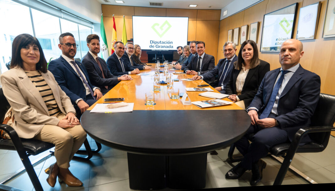 Reunión de trabajo de las diputaciones de Granada y Almería
