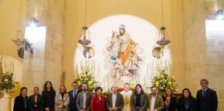 La Iglesia Sagrado Corazón de Jesús acoge una misa por los 103 pueblos de la provincia