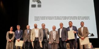 Diputación recibe una mención especial del Colegio de Arquitectos por la rehabilitación del Hospital Provincial