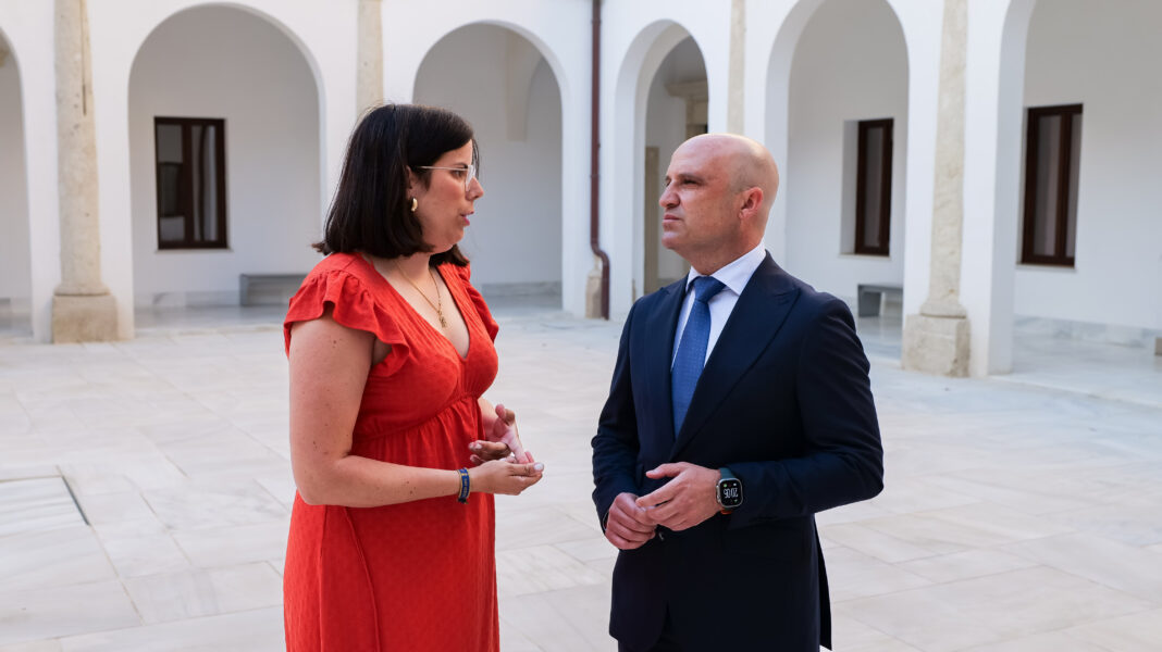 Almudena Morales y José Antonio García Alcaina