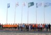 Roquetas iza sus banderas que acreditan la calidad, accesibilidad y sostenibilidad de sus playas
