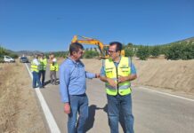 Diputación refuerza la seguridad de las carreteras de Oria y Chirivel con actuaciones frente a las lluvias