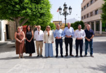 Diputación y los ayuntamientos de Gádor y Rioja planifican las inversiones de Planes Provinciales