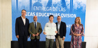 Cuatro jóvenes almerienses reciben las becas Qvision con el apoyo de Diputación y ONCE