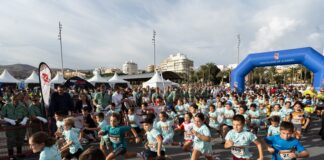 La Mini Desértica reúne a 750 niños en el Puerto de Almería